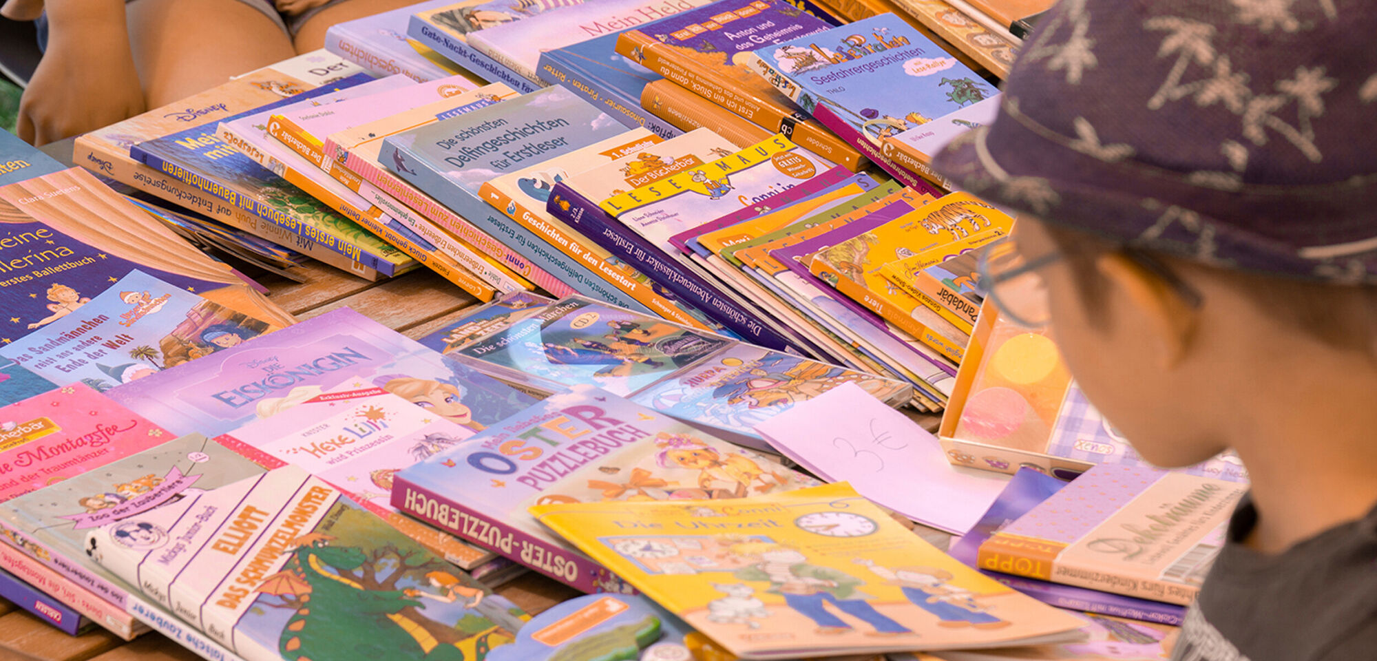 Thema: B&uuml;cher-flohmarkt auf dem Kids Campus
