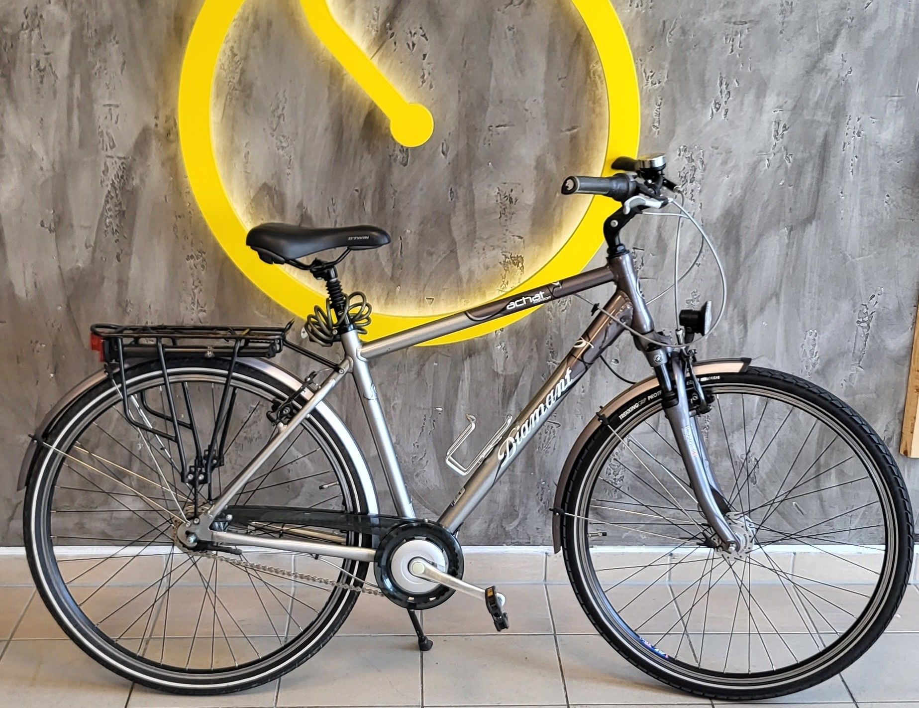 © SEB Leipzig graues 28 Zoll Herren Cityrad