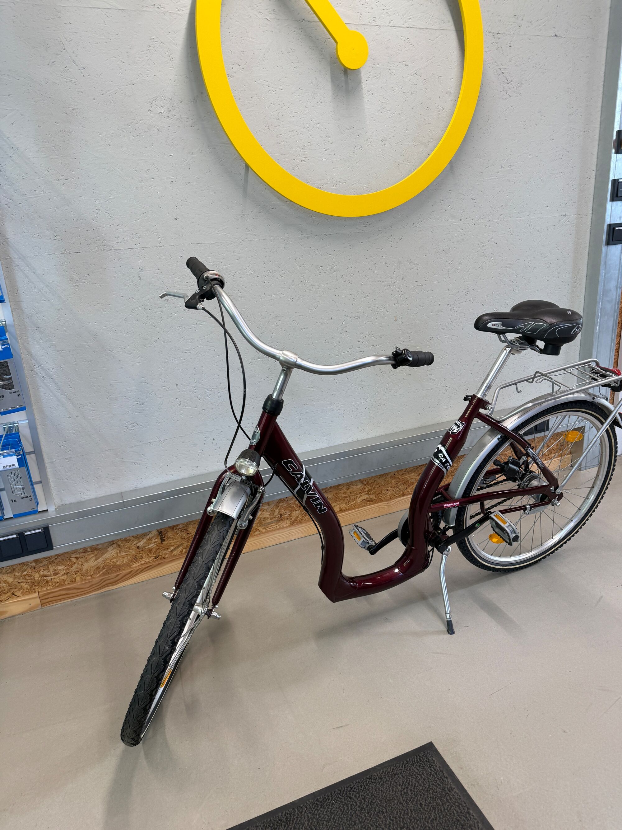 Rot Braunes 28 Zoll Damenfahrrad